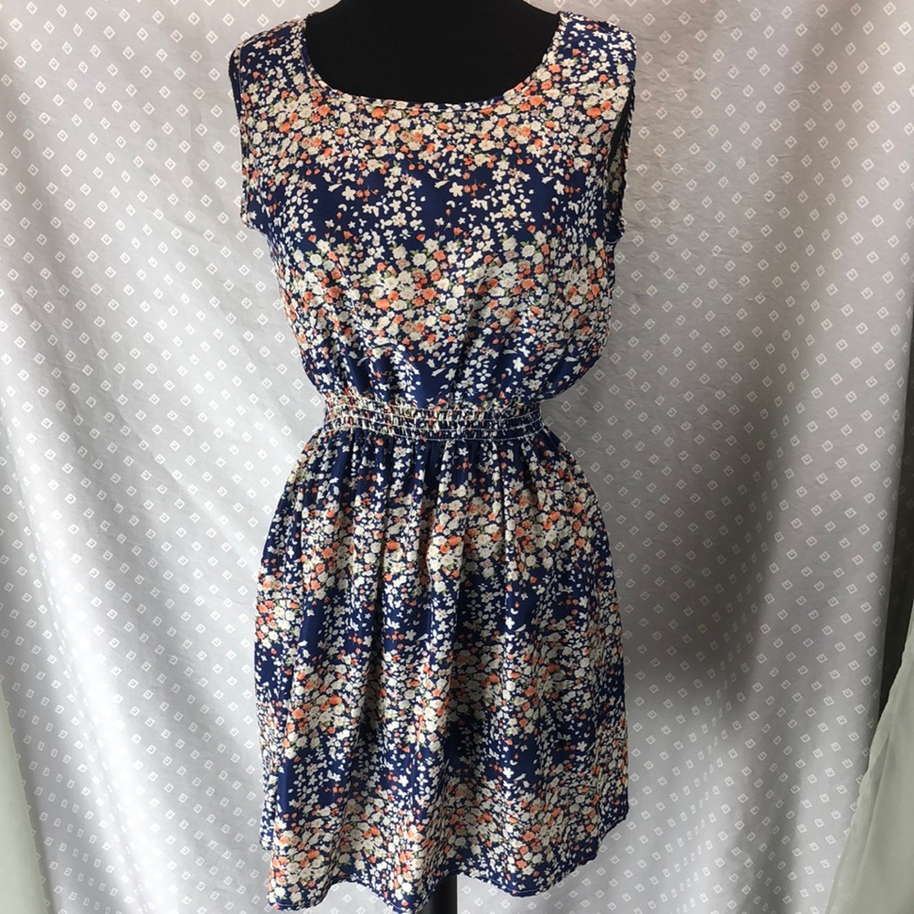 Thin Floral Summer Dress